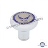 UP22960-Deluxe Military Medallion Air Valve Knobs - Air Force