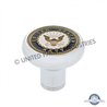 UP22962-Deluxe Military Medallion Air Valve Knobs - Navy