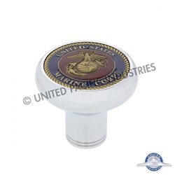 UP22963-Deluxe Military Medallion Air Valve Knobs - Marine