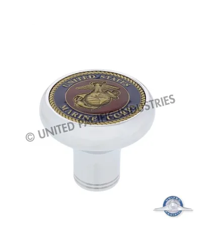 UP22963-Deluxe Military Medallion Air Valve Knobs - Marine