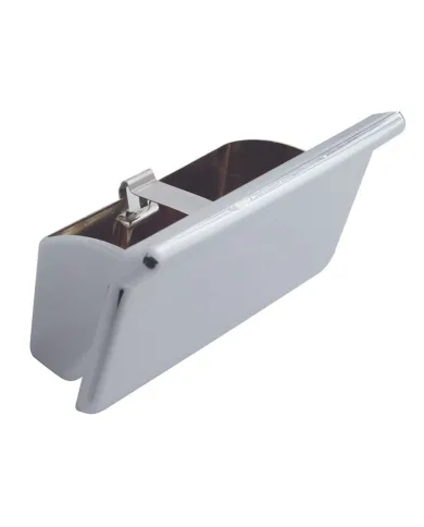 UP22996-Chrome Plastic Ash Tray For 2005 & Older Peterbilt