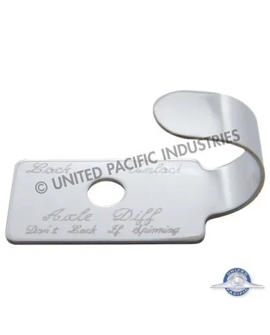 UP23001-Stainless Switch Guard For Peterbilt 379 - Axle Differential