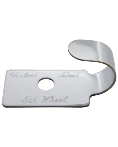 UP23002-Stainless Switch Guard For Peterbilt 379 - Fifth Wheel
