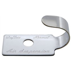UP23003-Stainless Switch Guard For Peterbilt 379 - Air Suspension