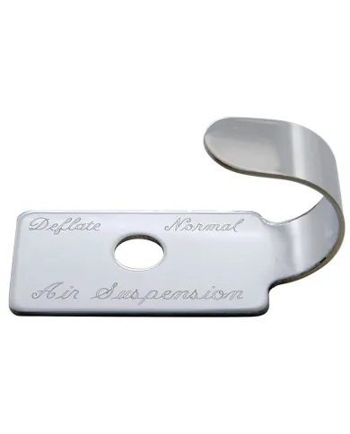 UP23003-Stainless Switch Guard For Peterbilt 379 - Air Suspension