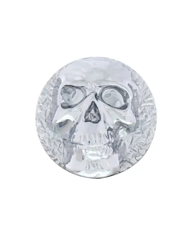 UP23058-Skull Air Valve Knob - Chrome