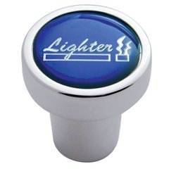 UP23161-Cigarette Lighter Knob - Blue Glossy Sticker