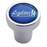 UP23161-Cigarette Lighter Knob - Blue Glossy Sticker