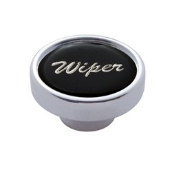 UP23201-"Wiper" Dash Knob - Black Glossy Sticker