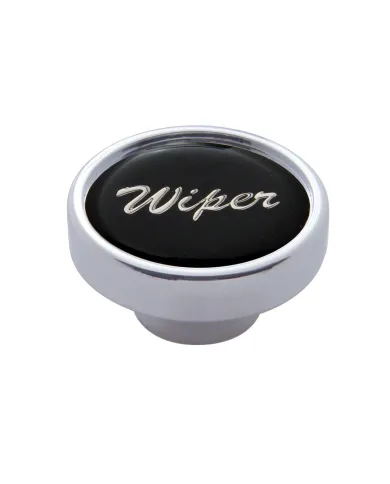 UP23201-"Wiper" Dash Knob - Black Glossy Sticker