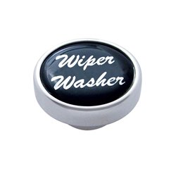 UP23243-"Wiper/Washer" Dash Knob - Black Glossy Sticker