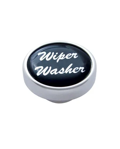 UP23243-"Wiper/Washer" Dash Knob - Black Glossy Sticker