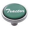 UP23290-"Tractor" Short Air Valve Knob - Green Glossy Sticker