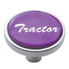 UP23291-"Tractor" Short Air Valve Knob - Purple Glossy Sticker