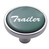 UP23298-"Trailer" Short Air Valve Knob - Green Glossy Sticker