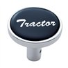 UP23334-"Tractor" Long Air Valve Knob - Black Glossy Sticker