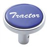 UP23335-"Tractor" Long Air Valve Knob - Blue Glossy Sticker
