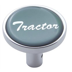 UP23336-"Tractor" Long Air Valve Knob - Green Glossy Sticker