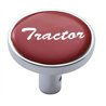 UP23338-"Tractor" Long Air Valve Knob - Red Glossy Sticker