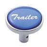 UP23343-"Trailer" Long Air Valve Knob - Blue Glossy Sticker