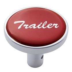 UP23346-"Trailer" Long Air Valve Knob - Red Glossy Sticker