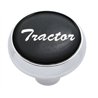 UP23400-"Tractor" Deluxe Air Valve Knob - Black Glossy Sticker