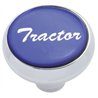 UP23401-"Tractor" Deluxe Air Valve Knob - Blue Glossy Sticker
