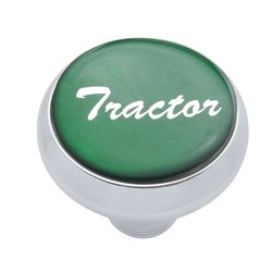 UP23402-"Tractor" Deluxe Air Valve Knob - Green Glossy Sticker