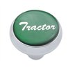 UP23402-"Tractor" Deluxe Air Valve Knob - Green Glossy Sticker