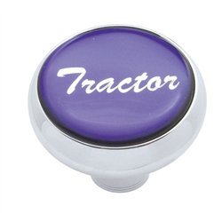 UP23403-"Tractor" Deluxe Air Valve Knob - Purple Glossy Sticker