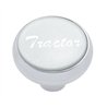 UP23405-"Tractor" Deluxe Air Valve Knob - Silver Glossy Sticker