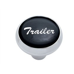 UP23406-"Trailer" Deluxe Air Valve Knob - Black Glossy Sticker