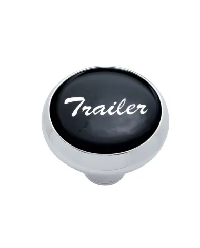 UP23406-"Trailer" Deluxe Air Valve Knob - Black Glossy Sticker