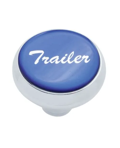 UP23407-"Trailer" Deluxe Air Valve Knob - Blue Glossy Sticker
