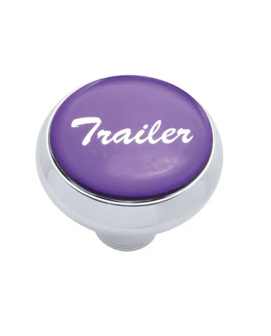 UP23409-"Trailer" Deluxe Air Valve Knob - Purple Glossy Sticker