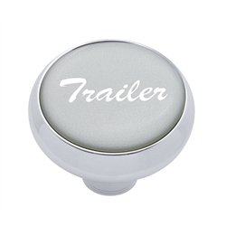 UP23411-"Trailer" Deluxe Air Valve Knob - Silver Glossy Sticker