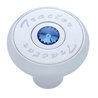 UP23511-"Tractor" Deluxe Air Valve Knob - Blue Crystal
