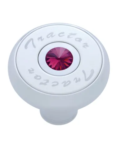 UP23514-"Tractor" Deluxe Air Valve Knob - Purple Crystal