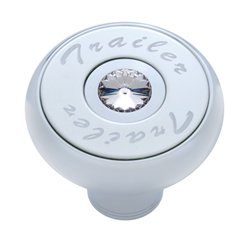 UP23518-"Trailer" Deluxe Air Valve Knob - Clear Crystal
