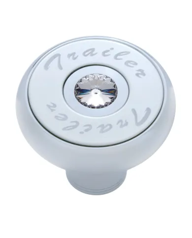 UP23518-"Trailer" Deluxe Air Valve Knob - Clear Crystal