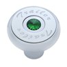 UP23519-"Trailer" Deluxe Air Valve Knob - Green Crystal