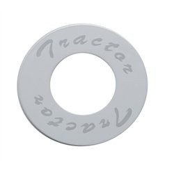 UP23522-"Tractor" Stainless Deluxe Air Valve Knob Plaque Only