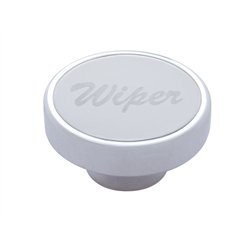 UP23534-"Wiper" Dash Knob With Stainless Plaque