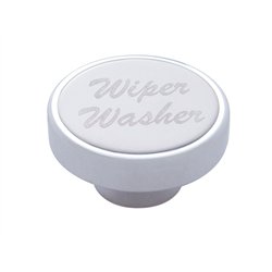 UP23535-"Wiper/Washer" Dash Knob With Stainless Plaque