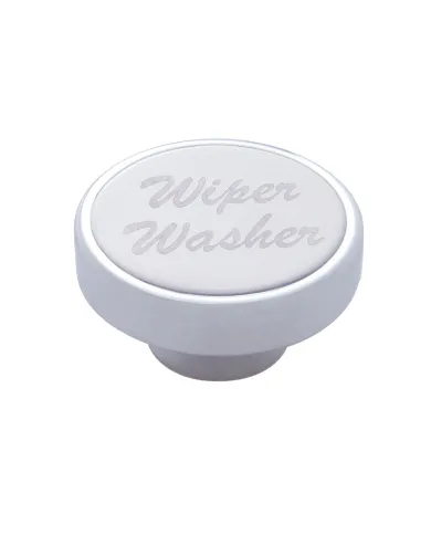 UP23535-"Wiper/Washer" Dash Knob With Stainless Plaque
