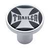 UP23660-"Trailer" Air Valve Knob - Black Maltese Cross Sticker