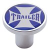 UP23661-"Trailer" Air Valve Knob - Blue Maltese Cross Sticker