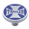 UP23688-"Trailer" Short Air Valve Knob - Blue Maltese Cross Sticker