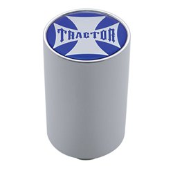 UP23713-"Tractor" 3" Air Valve Knob - Blue Maltese Cross Sticker