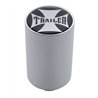 UP23718-"Trailer" 3" Air Valve Knob - Black Maltese Cross Sticker